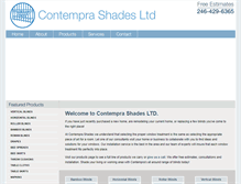 Tablet Screenshot of contemprashades.com